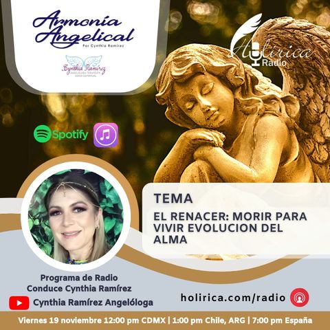 Armonía Angelical - EL RENACER  MORIR PARA VIVIR  EVOLUCION DEL ALMA