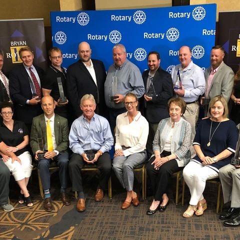 Bryan Rotary 10 business performance award winners luncheon