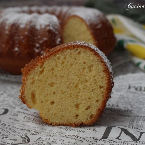 Ciambella yogurt e limone