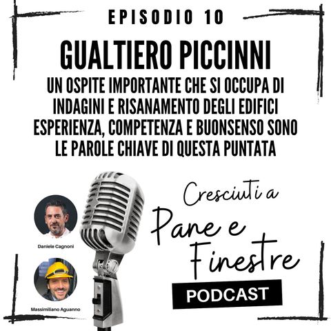Cresciuti a pane e finestre Podcast 10 Daniele Cagnoni Massimiliano Aguanno e Gualtiero Piccinni