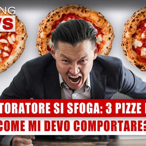 3 Pizze In Otto: Lo Sfogo Del Ristoratore!