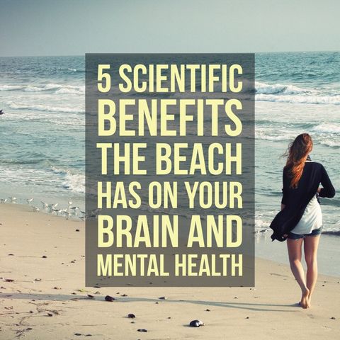 Five (5) scientific reasons the beach can Calm you and help you be more mentally fit.