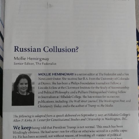 Russian Collusion? Part 3