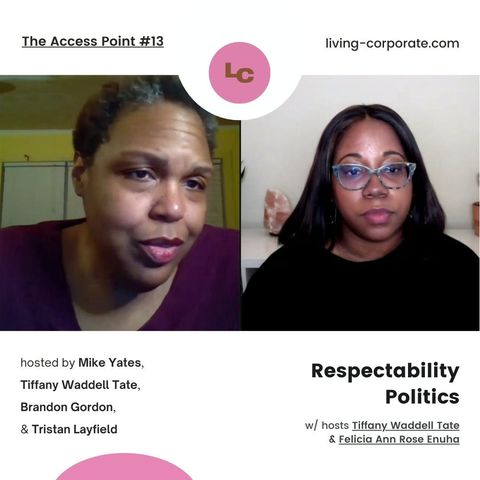 The Access Point : Respectability Politics (w/ Felicia Ann Rose Enuha)
