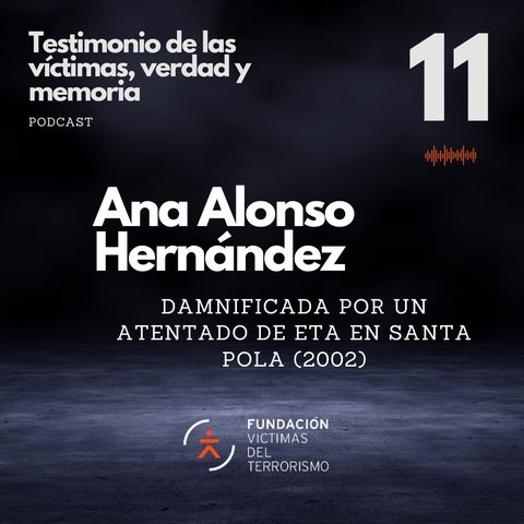 11 Ana Alonso, damnificada por atentado de ETA en Santa Pola en 2002