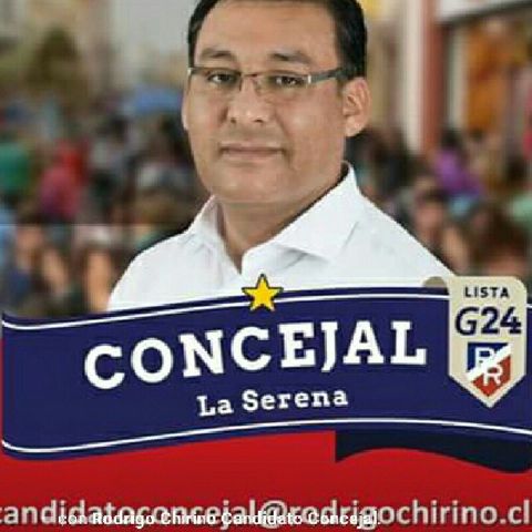 Rodrigo Chirino / Candidato a Concejal / LISTA G-24