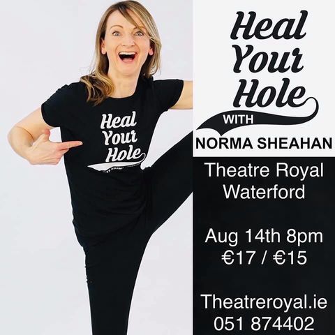 Norma Sheahan and her show heal your hole
