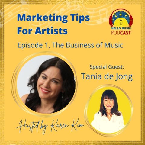 Marketing Tips for Artists - Tania de Jong