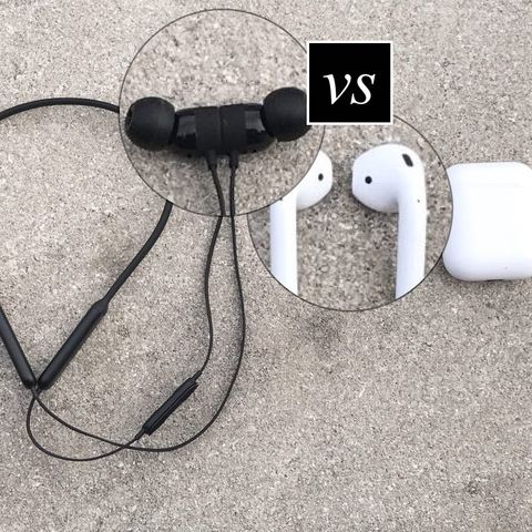 AirPods vs Beats X