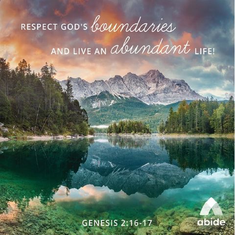 Respecting God's Boundaries