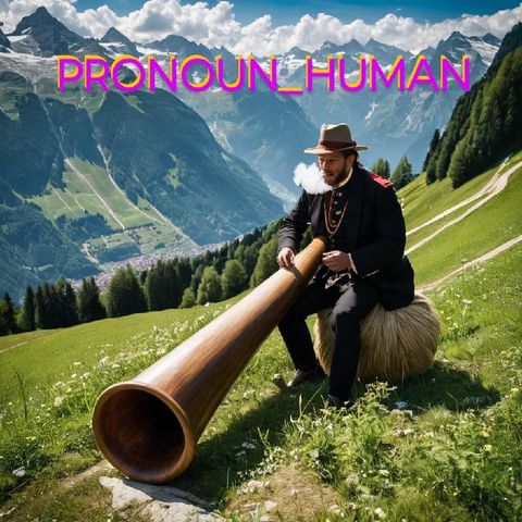 PRONOUN_HUMAN #50 (GROWING UP, NEW CREATIVE PROCESS & THE QUANTUM WEED ALPHORN CONSPIRACY!)