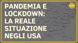 Pandemia e lockdown la reale situazione negli USA - Roberto Mazzoni