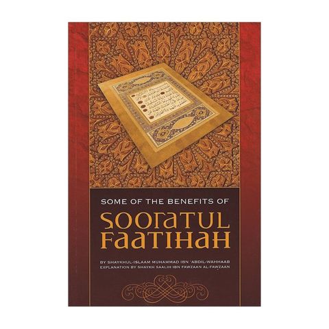 Some Of The Benefits of Surah Al’Fatihah *Introduction Class* Part 1