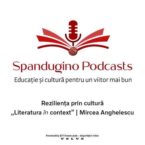 Reziliența prin cultură. Literatura în context | Mircea Anghelescu