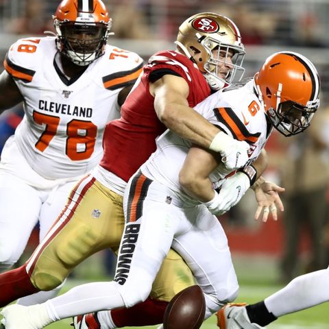 TGT NFL Show: 49ers dominate the Browns, are the Niners a Super Bowl contender? Throwback football beats Madden Football and much more
