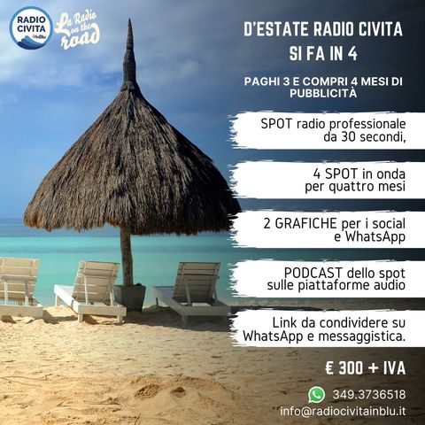 Spot Estate Radio Civita InBlu