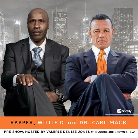 ARE YOU READY TO RUMBLE?  rapper, WILLIE D and DR. CARL MACK talk REPARATIONS, JUNETEENTH, JUDGE JOE BROWN and SOCIAL MEDIA FEUDS