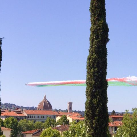 Frecce tricolori sopra Firenze -26 maggio 2020