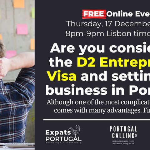 Understanding the D2 Entrepreneur Visa in Portgal