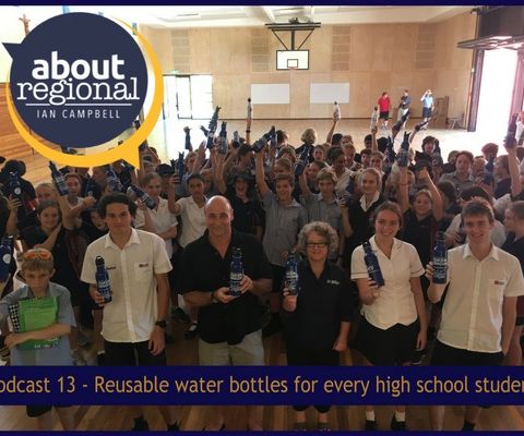 Reusable water bottles for every high school student - About Regional with Ian Campbell Episode 13