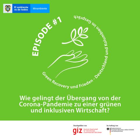 Ep. 1 Wie gelingt der Übergang von der Corona-Pandemie zu einer grünen und inklusiven Wirtschaft?