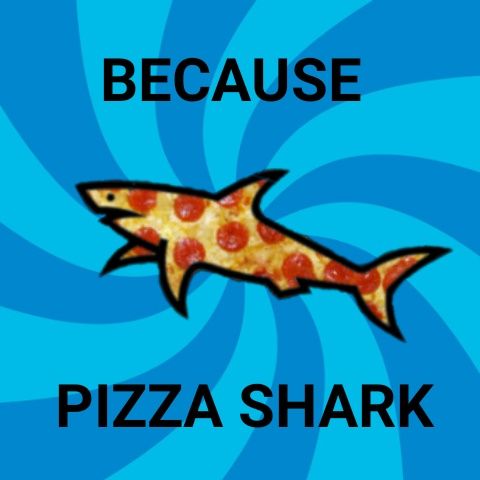 I Love You Pizza Shark