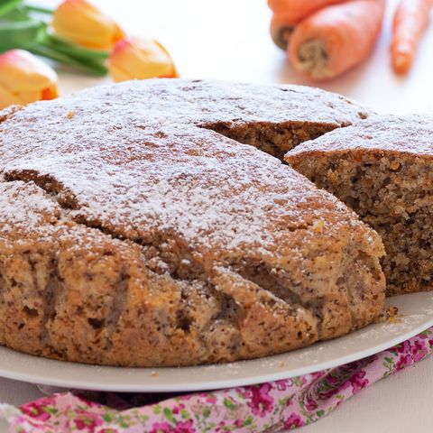 Torta carote e noci
