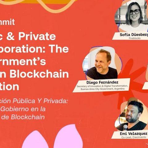 Public & Private Collaboration Government’s Role In Blockchain Adoption I Avalanche Summit LATAM