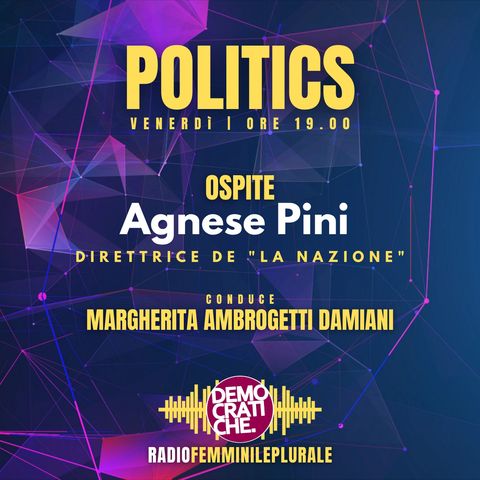 Intervista ad Agnese Pini 🎙Direttrice "La Nazione"