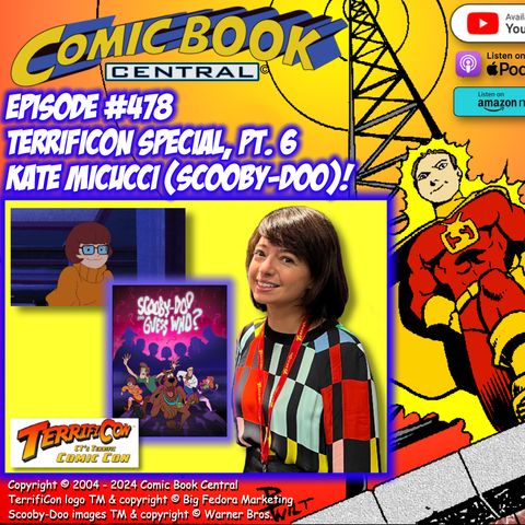 #478: TerrifiCon, pt. 6 with Kate Micucci from The Big Bang Theory & Scooby-Doo!