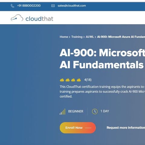 AI-900: Microsoft Azure AI Fundamentals