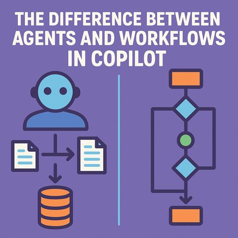 Agents vs workflows in Copilot: how to use Power Automate and Copilot ...