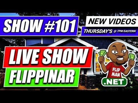 How to Wholesale Real Estate Free Training [LIVE SHOW Flippinar #101]