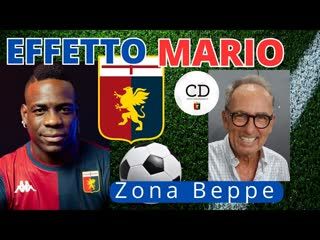 GENOA - ZONA BEPPE con BEPPE NUTI ecco l'effetto MARIO - Con BALOTELLI il pieno di entusiasmo!