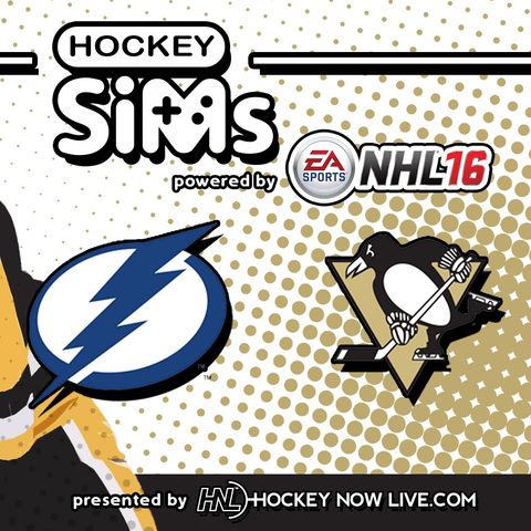 Lightning vs Penguins: Game 1 (NHL 16 Hockey Sims)
