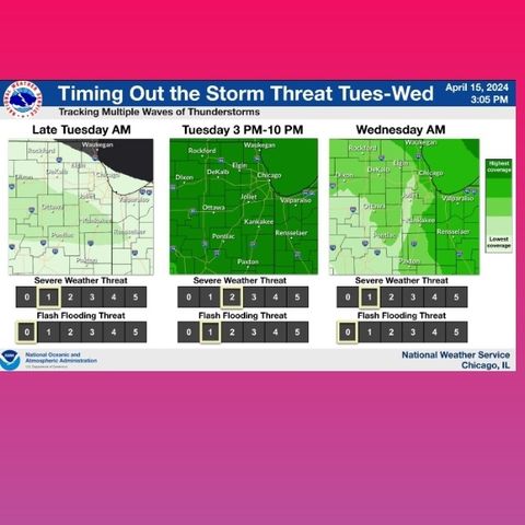 (4min) Local Chicago (Based Upon National Weather Service 4/16/24)