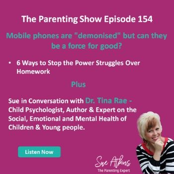 Mobile phones are "demonised" but can they be a force for good? ·       6 Ways to Stop the Power Struggles Over Homework 😊 plus  Sue in Conv