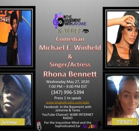 Rhona Bennett and Mike Winfield on Brunch in the Basement with JaVonne & Terez