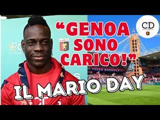 GENOA primo giorno ROSSOBLU per BALOTELLI: "Ho più voglia di fare che di parlare". Quando in campo?