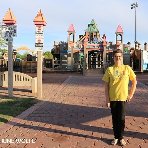 June Wolfe: Stewart Vincent Wolfe Creative Playground in Yuma, Arizona