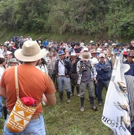 Oscar Salazar “Proceso Campesino y Popular del Municipio de La Vega - PUPSOC”