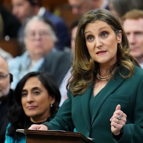 Canada Federal Government Budget 2023 Presented by Chrystia Freeland