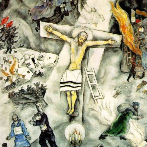 Crocifissione bianca,  Marc Chagall, 1938