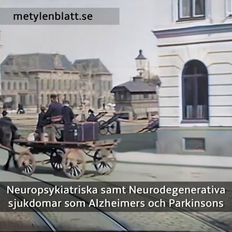Metylenblått och neuropsykiatriska samt neurodegenerativa sjukdomar som Alzheimers och Parkinsons.