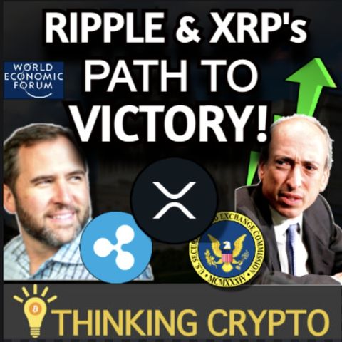 Ripple XRP Path To Victory Over The SEC - Ripple CEO World Economic Forum Crypto Doc