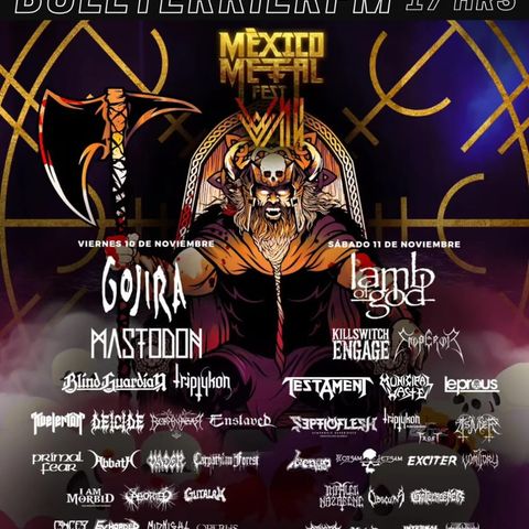 El Overdrive 59: México Metal Fest 2023