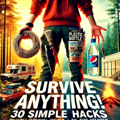 How to Survive Anything! 30 Simple Survival Hacks That Could Save Your Life