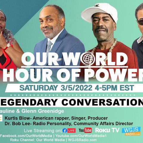 Legendary Conversation with Kurtis Blow, Dr.Bob Lee and Grand Master Dee