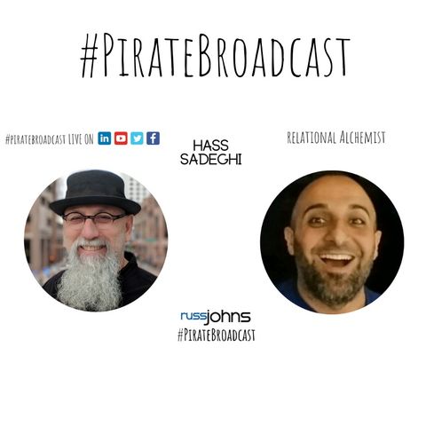 Catch Hass Sadeghi on the PirateBroadcast