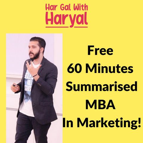 Discover the marketing genius within you in 60 minutes! Pure content! No bull$#it!